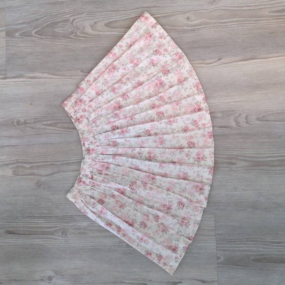 Floral Liz Sport tennis pleated skirt pink and white - Picture 8 of 8